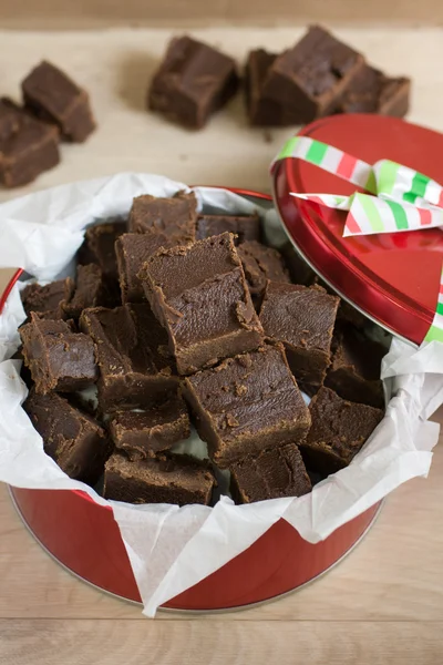 Handmade Chocolate Fudge — Stock Photo, Image