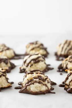 Hindistan cevizi Macarons