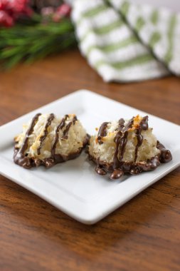 Hindistan cevizi Macarons