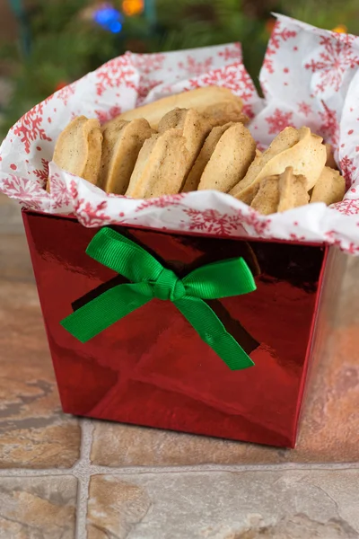 Piped Spice Cookies — Stock Photo, Image