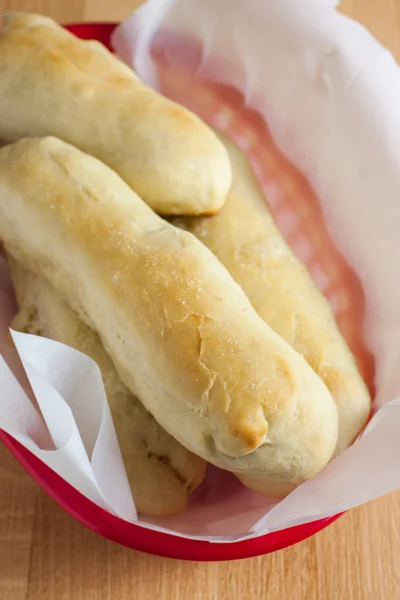 Sarımsak Breadsticks — Stok fotoğraf