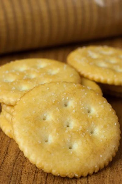 Butter Crackers — Stock Photo, Image