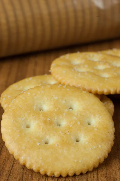 Butter Crackers — Stock Photo, Image