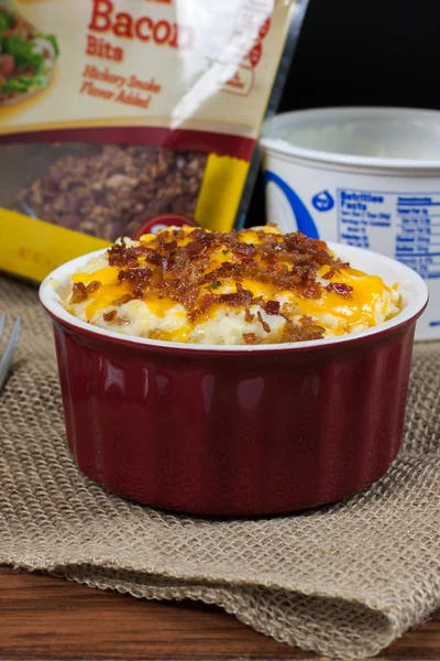 Loaded Mashed Potatoes — Stock Photo, Image