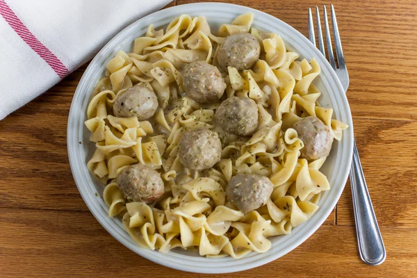 Meatball Stroganoff — Stock Photo, Image