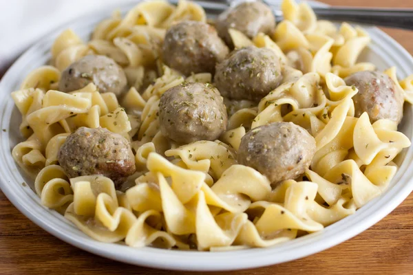 Meatball Stroganoff — Stock Photo, Image