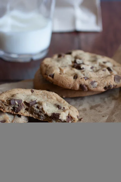 Chocolate Chunk Cookies — Stock Photo, Image