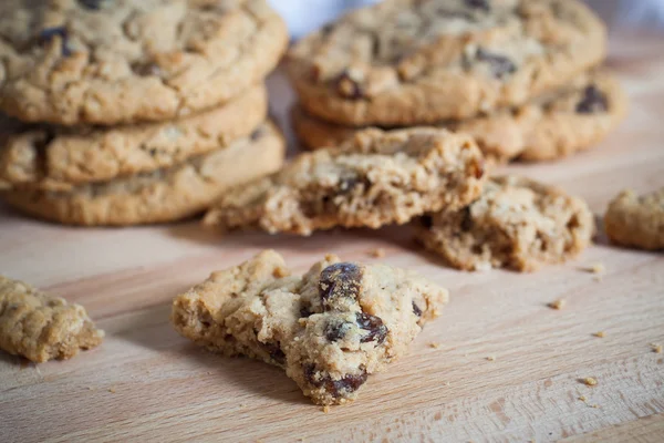 Oatmeal Raisin Cookies — Stock Photo, Image