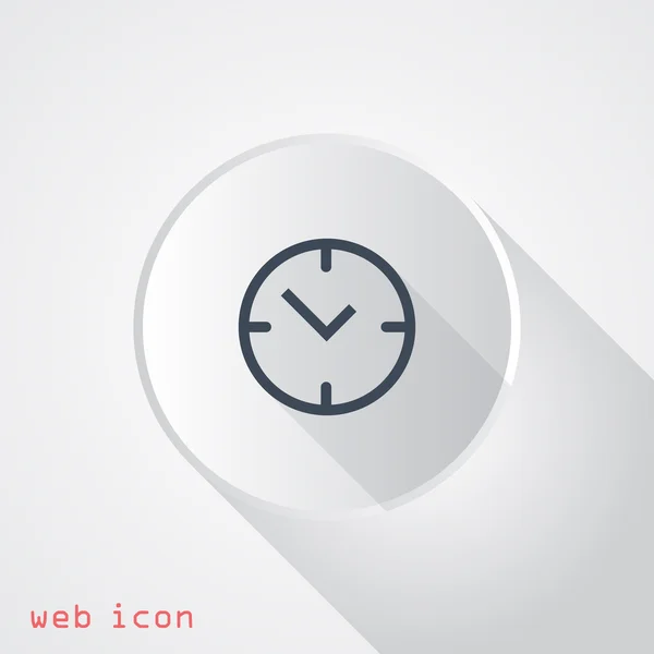 Saat simgesi, saat düz simgesi saat web simgesi, saat simgesinin resmi