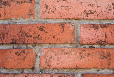 Eski kırmızı tuğla duvar dokusu