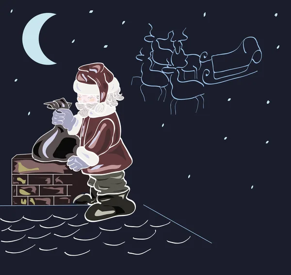 Çatıdaki Noel Baba