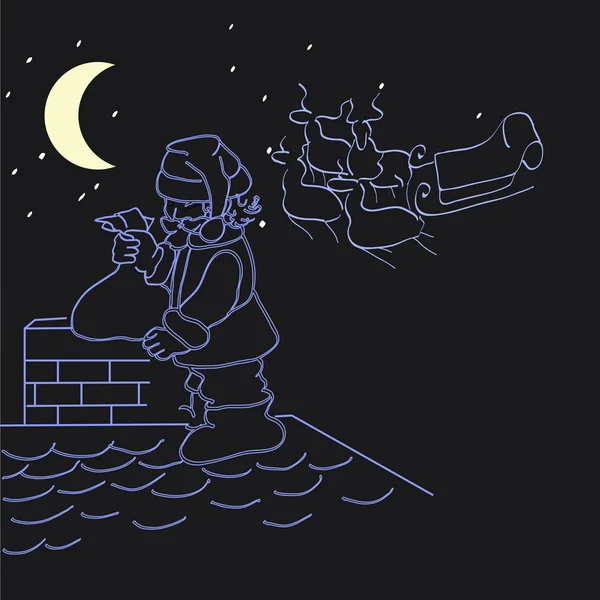 Çatıdaki Noel Baba