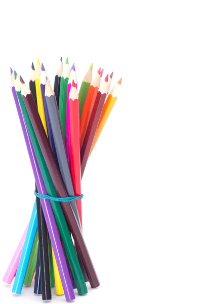 Color pencils  bunch — Stock Photo, Image