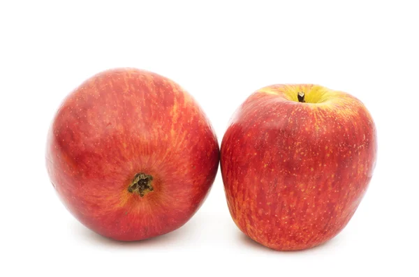 Deux pommes rouges — Photo