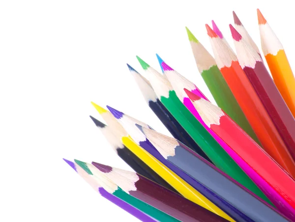 Color pencils  bunch — Stock Photo, Image