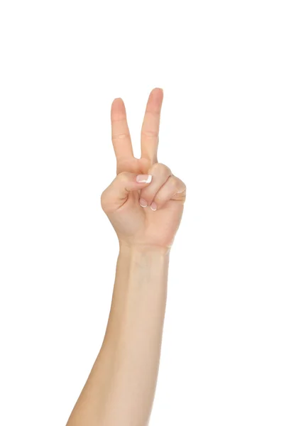 Imagem do sinal da mão — Fotografia de Stock