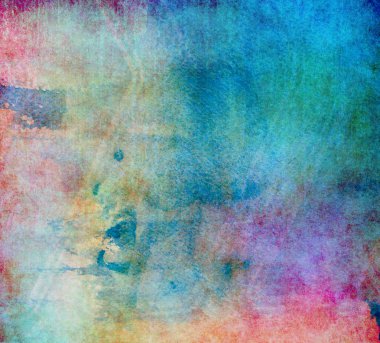 blue painted background