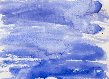 blue painted background