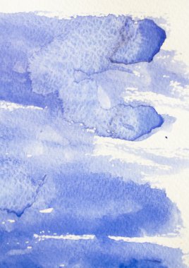 blue painted background