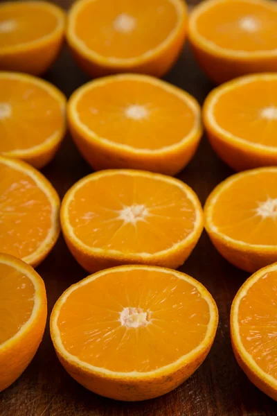 Oranges sliced — Stock Photo, Image