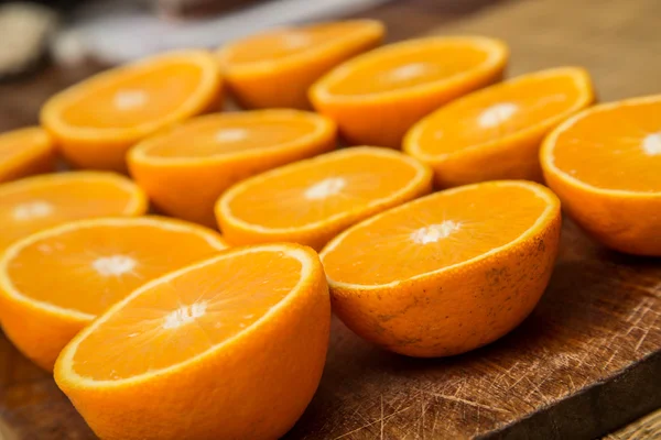 Oranges sliced — Stock Photo, Image