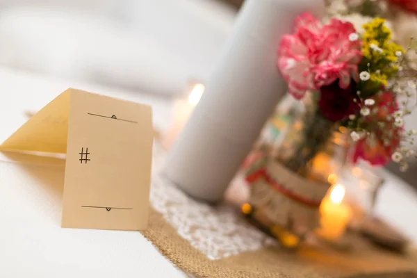 Table decoration — Stock Photo, Image