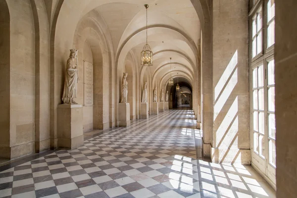 Versailles hall. Paleis Rechtenvrije Stockafbeeldingen