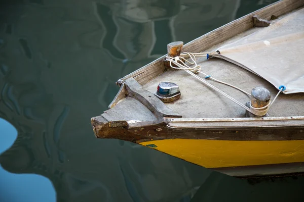 Detalhe do barco de madeira . — Fotografia de Stock