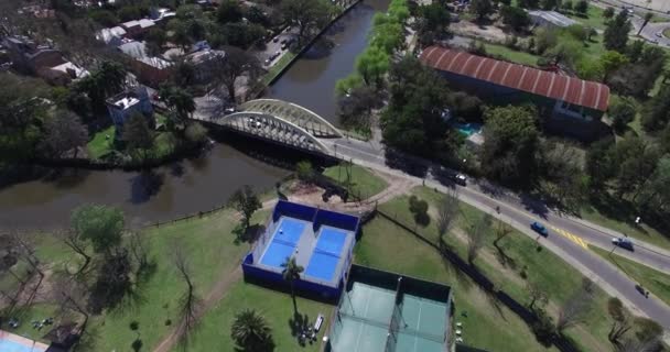 Vista aérea del dron . — Vídeos de Stock