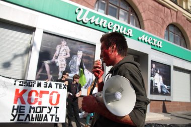 Dünya hayvan gün protesto 