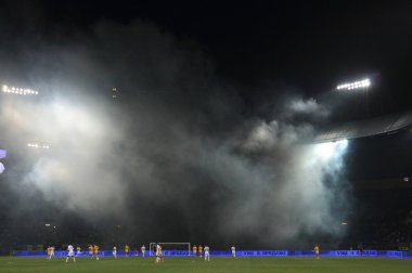 Metalist - Dinyeper. Ukrayna Premier Ligi 'nin 9. maçı. Kharkiv, Ukrayna. 27 Eylül 2015.