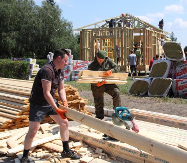 Kharkiv, Ukrayna - Jule 19, 2014: Bina barış Tapınağı.