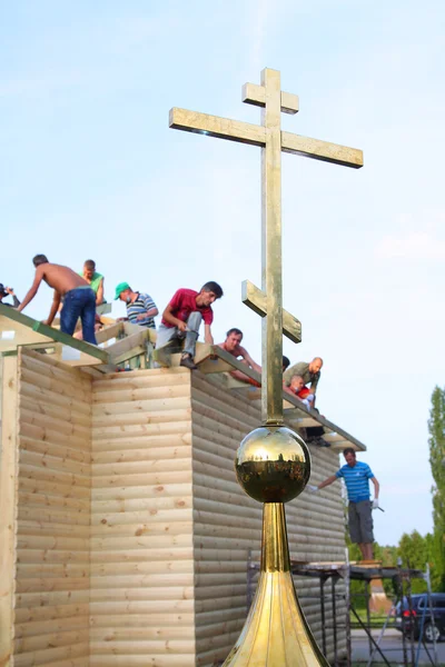 Charkov, Ukrajina - 19, Jule 2014: Budování chrámu za mír. — Stock fotografie