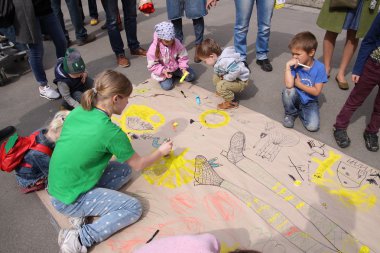 Kharkiv, Ukrayna - 17 Nisan 2016. Festivali 