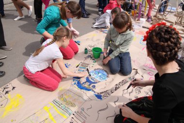 Kharkiv, Ukrayna - 17 Nisan 2016. Festivali 