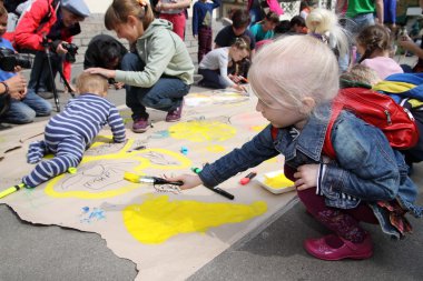 Kharkiv, Ukrayna - 17 Nisan 2016. Festivali 