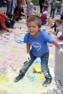 Kharkiv, Ukrayna - 17 Nisan 2016. Festivali 