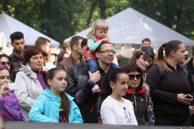 Kharkiv, Ukrayna - 15 Mayıs 2016: Aileler günü