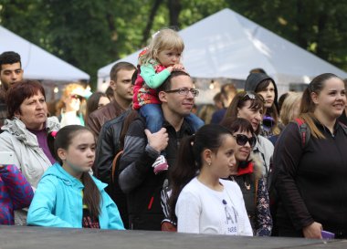 Kharkiv, Ukrayna - 15 Mayıs 2016: Aileler günü