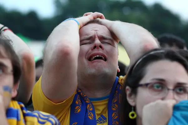 Fanzone Uefa Euro 2016 — Stock fotografie