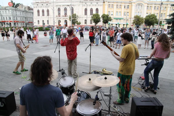 Mezinárodní hudební den v Charkově — Stock fotografie