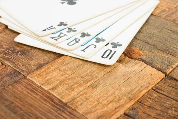 Cartas de poker. Imagem de stock . — Fotografia de Stock