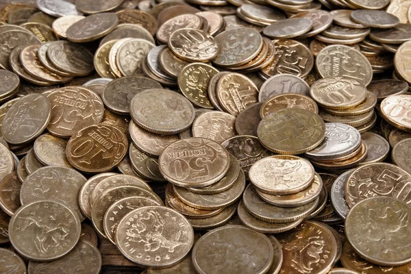 Heap of the coins — Stock Photo, Image