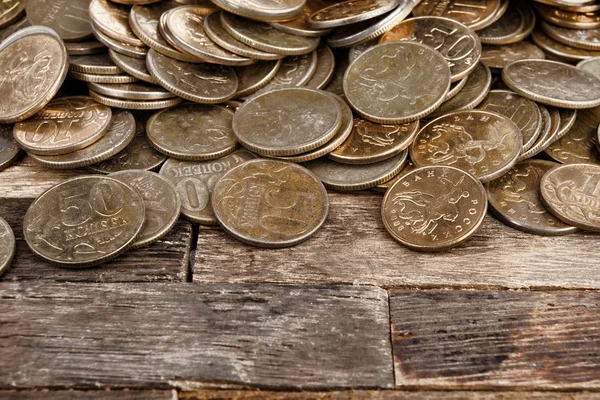 Heap of the coins — Stock Photo, Image