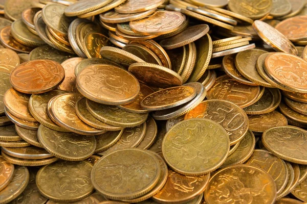 Heap of the coins — Stock Photo, Image