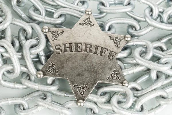 Значок "Шериф" — стокове фото