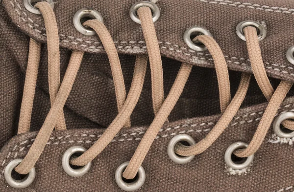 Tuval Ayakkabı detay — Stok fotoğraf