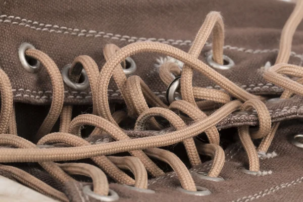 Canvas Shoe Detail — Stock Photo, Image