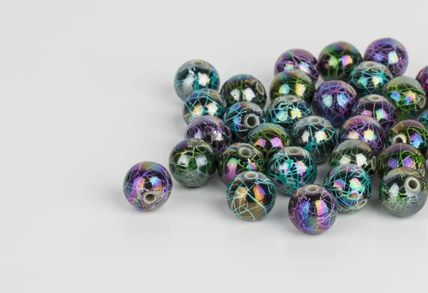 Homemade bead jewelry. — Stock Photo, Image