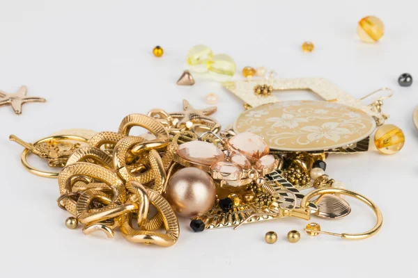 Hemgjord pärla smycken. — Stockfoto